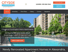 Tablet Screenshot of citysidehuntingtonmetro.com